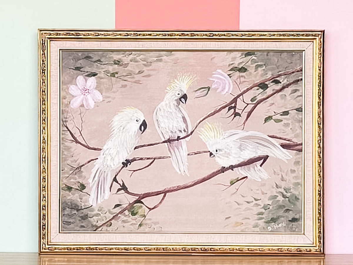 Cute Cockatoo Original Art