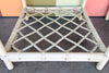Ficks Reed Rattan Lattice Side Table