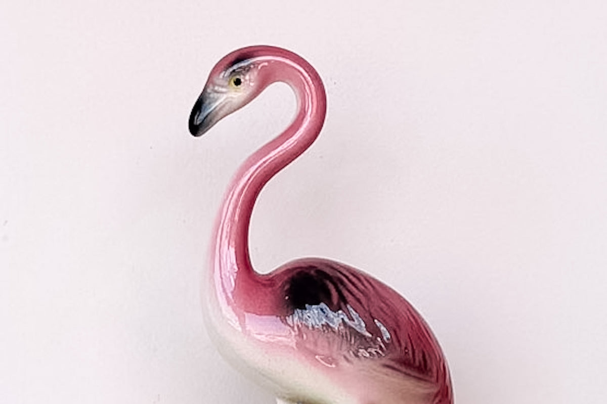 MCM Ceramic Flamingo