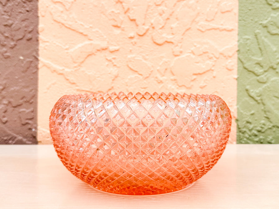 Pair of Pink Chic Serving Bowls