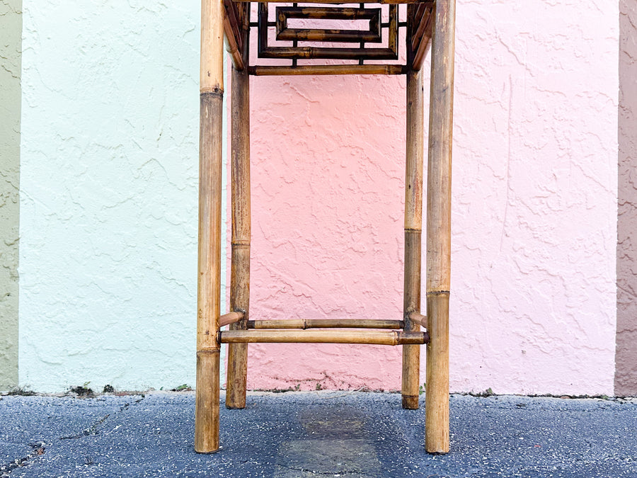 Bamboo Plant Stand