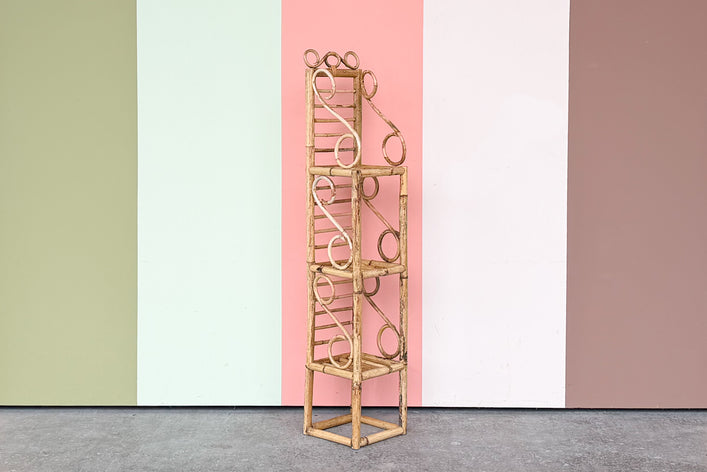 Rattan Display Shelf