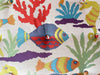 Sea Life Upholstered Ottoman