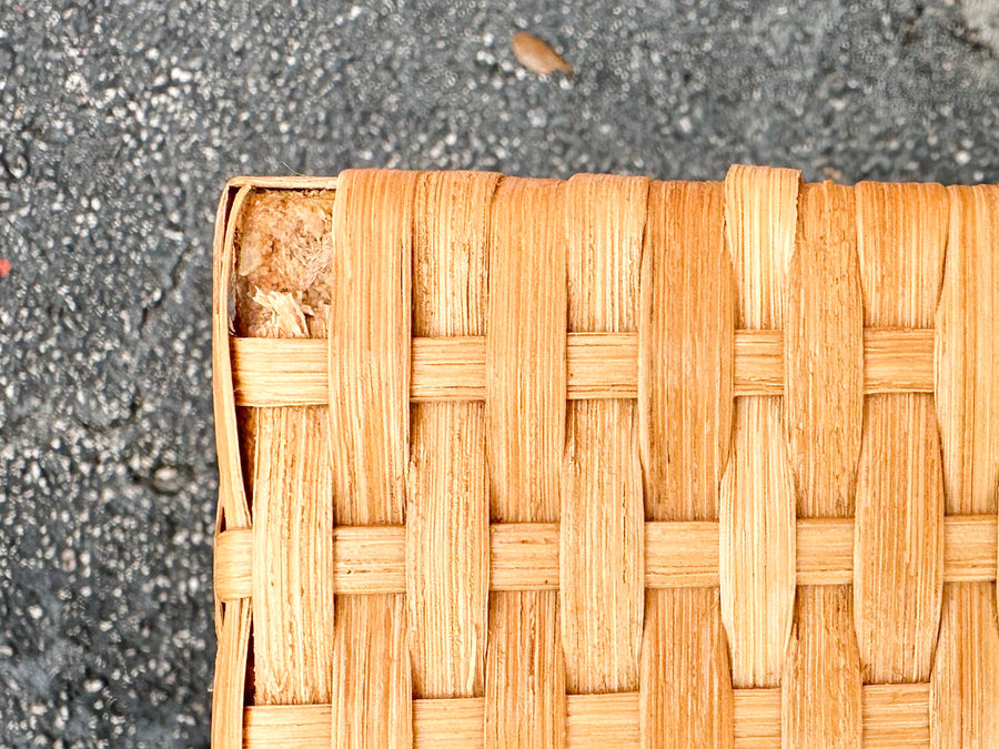 Coastal Rattan Wrapped Nightstand