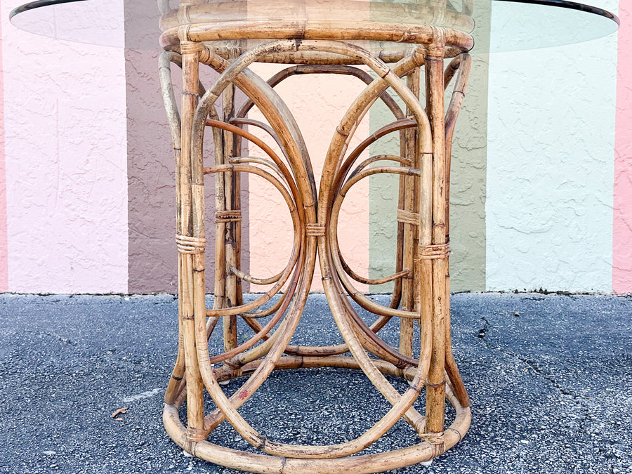 Island Style Rattan Dining Table