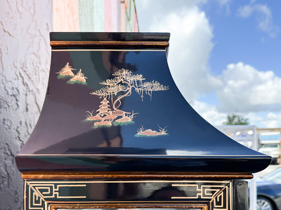 Chinoiserie Chic Pagoda Cabinet
