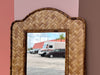 Petite Island Style Woven Mirror
