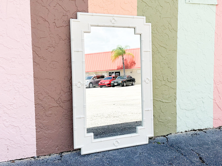 Palm Beach Faux Bamboo Mirror