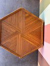 Brown Jordan Pencil Reed Rattan Coffee Table