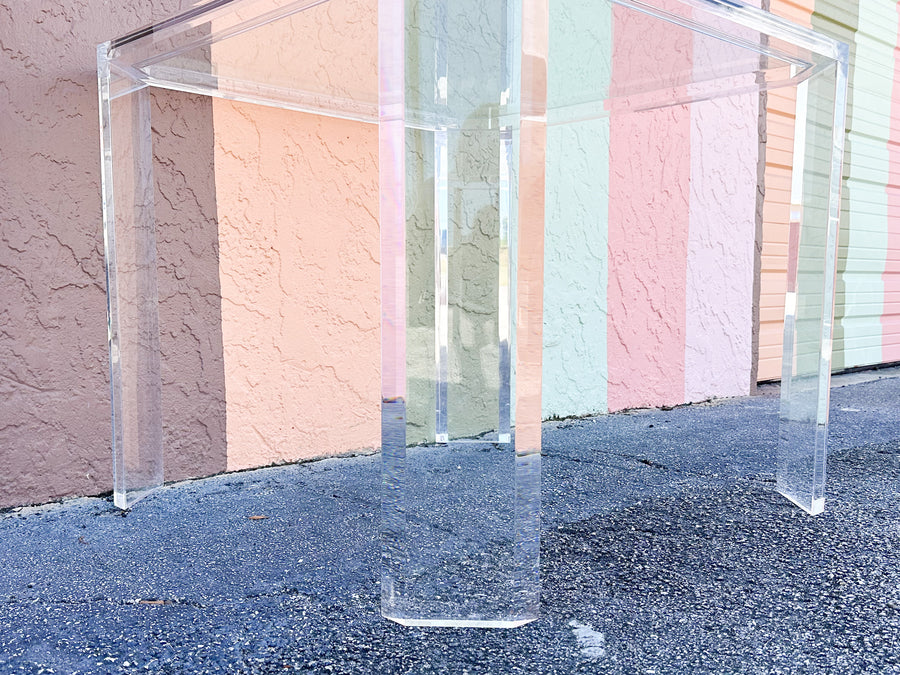 Fabulous Lucite Game Table