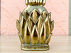 Pair of Brass Pineapple Bookends