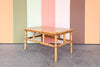 Old Florida Rattan Coffee Table