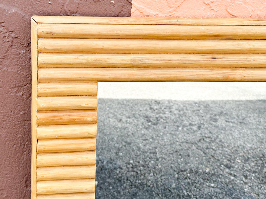 Island Style Bamboo Mirror