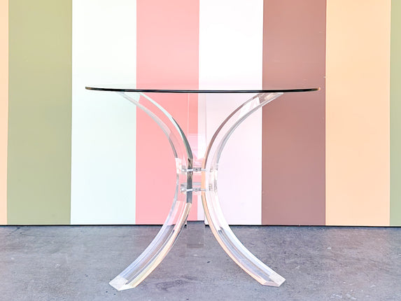 MCM Lucite Dining Table