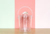 Clam Shell and Coral Lucite Ice Bucket