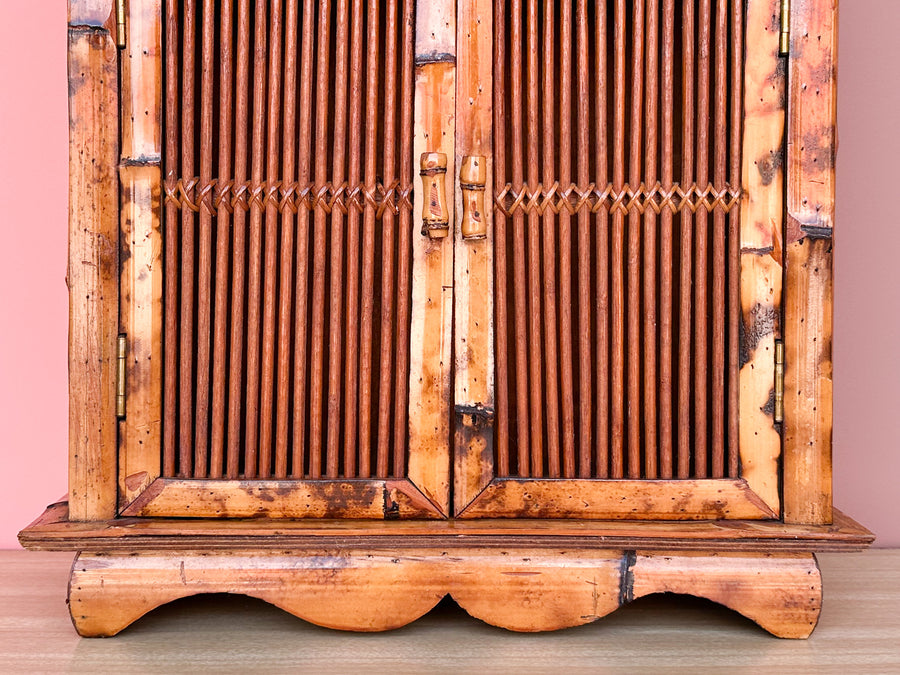 Petite Bamboo Cabinet