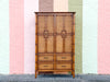 Handsome Faux Bamboo Thomasville Armoire