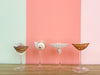 Set of Four Shell Chic Coupes