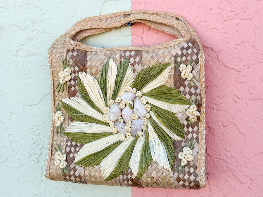 Island Chic Shell Beach Bag