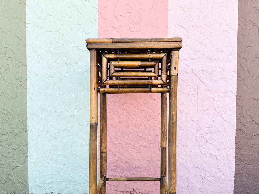 Bamboo Plant Stand