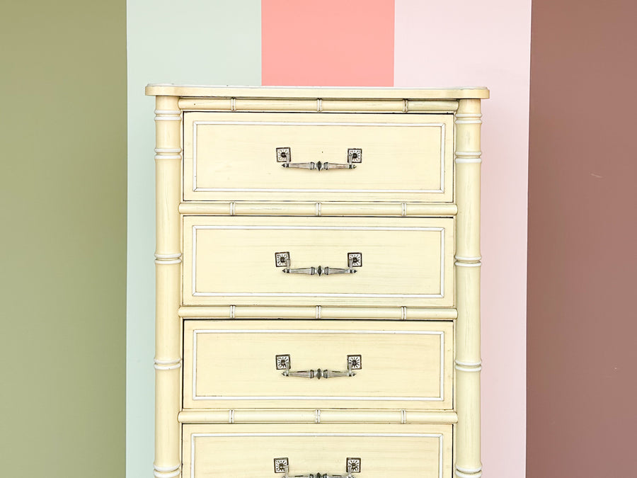 Henry Link Faux Bamboo Lingerie Chest