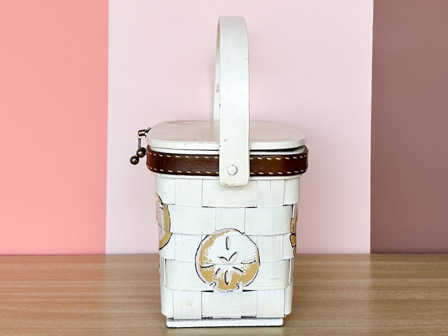 Caro Nan Seashell Basket Purse