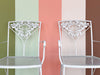 1950s Russel Woodard Wrought Iron Dining Set