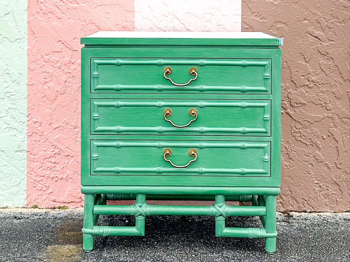 Gorg Green Ficks Reed Nightstand