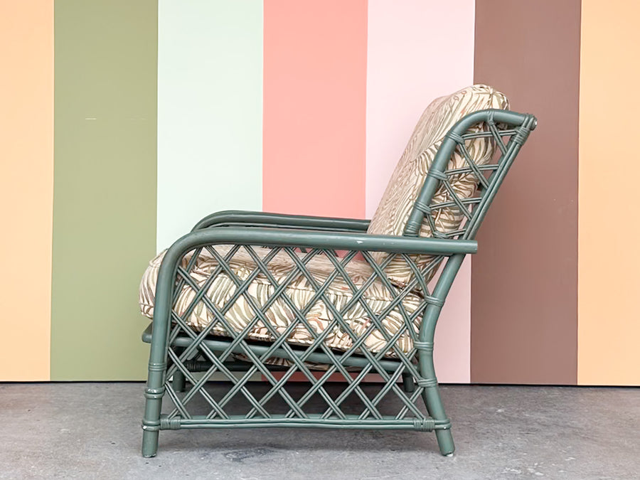 Ficks Reed Lattice Lounge Chair