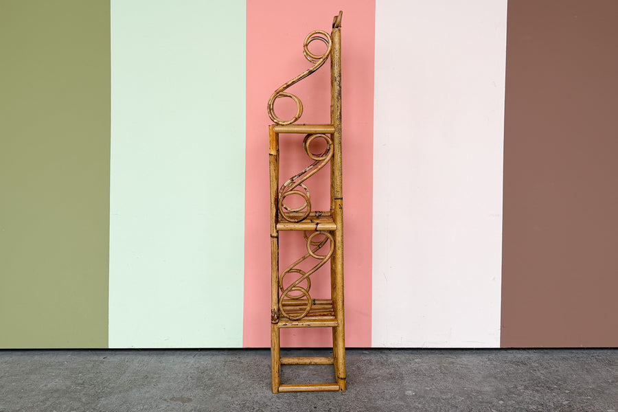 Rattan Display Shelf