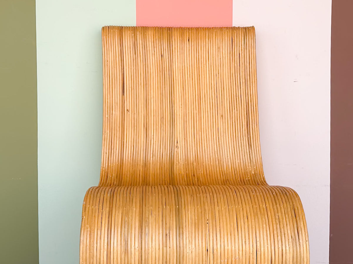 Natural Rattan Snake Chair