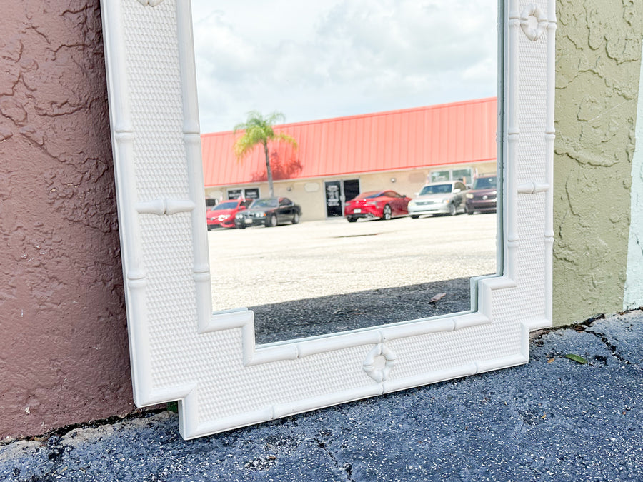 Palm Beach Faux Bamboo Mirror