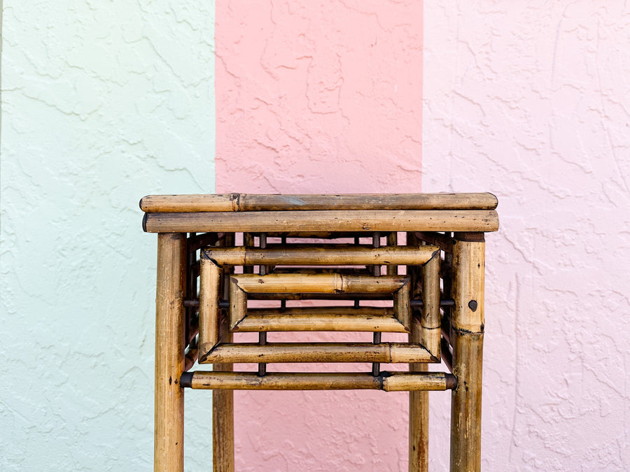 Bamboo Plant Stand
