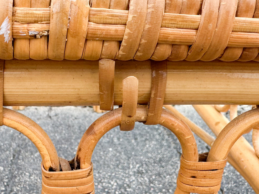 Coastal Rattan Console