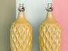 Pair of Happy Yellow MCM Lamps