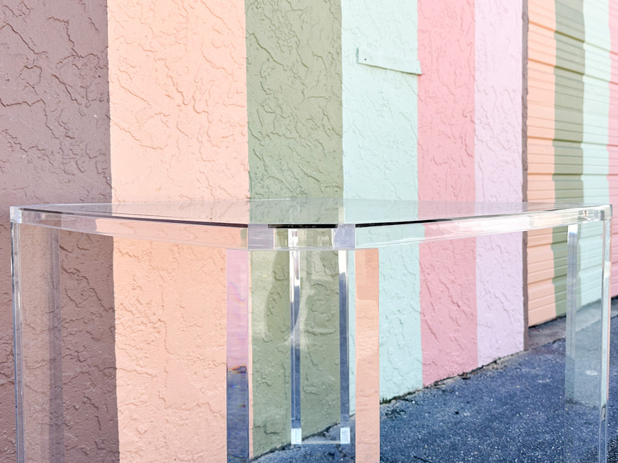 Fabulous Lucite Game Table