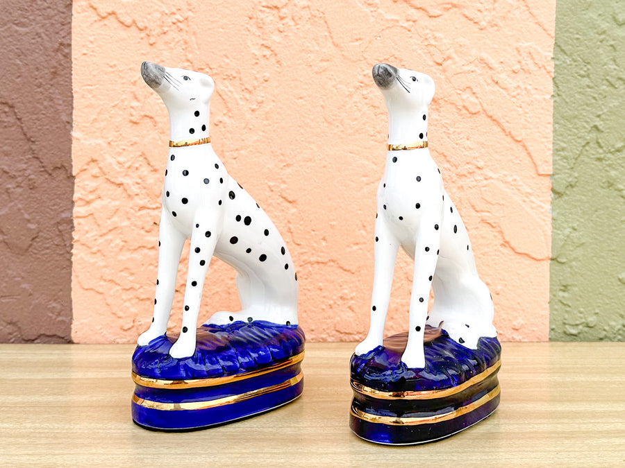 Pair of Fitz and Floyd Dalmations