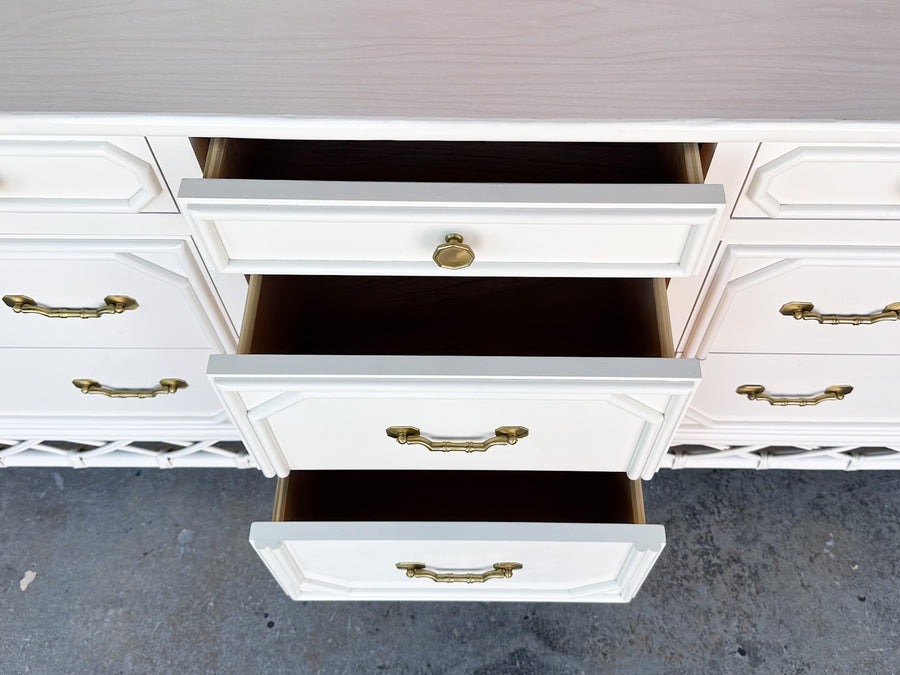 Ficks Reed Rattan Dresser