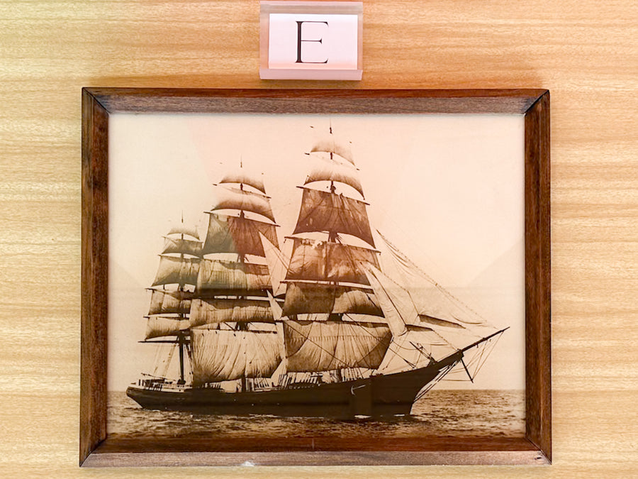 Sailing Ships Photo Reproduction Framed Art