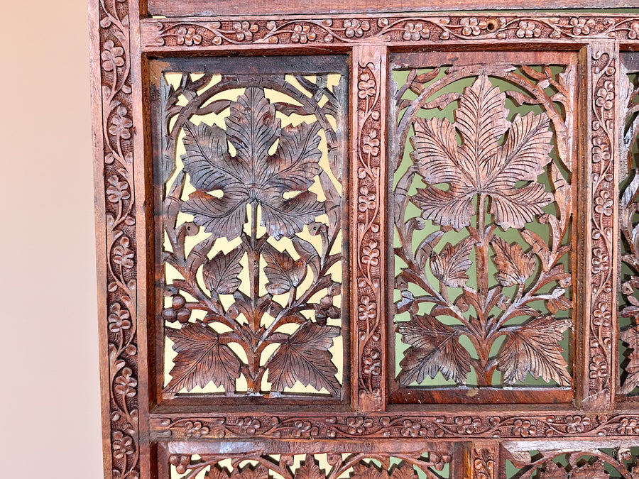 Four Panel Moroccan Screen