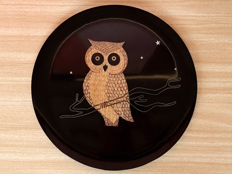 Couroc Owl Tray