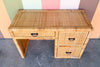 Island Style Rattan Wrapped Desk