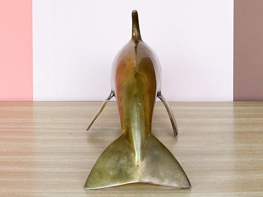 Large Brass Dolphin