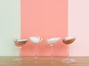 Set of Four Shell Chic Coupes