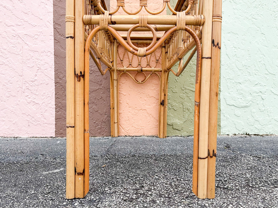 Coastal Rattan Console