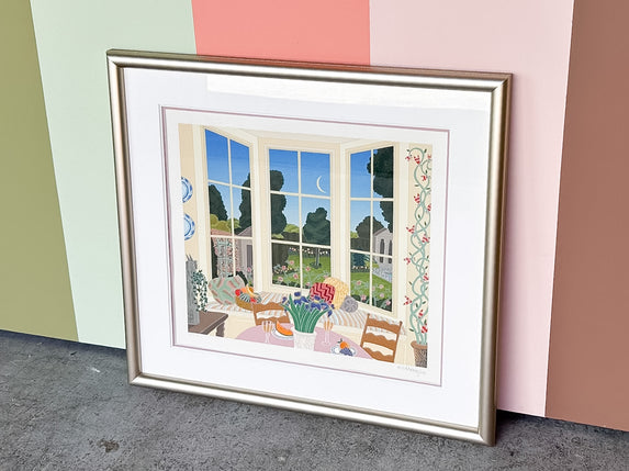 Water Mill by Thomas McKnight (Original Serigraph on Paper)