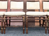 Set of Eight McGuire Rattan Dining Chairs