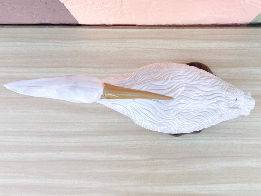 Pair of Ceramic Egrets
