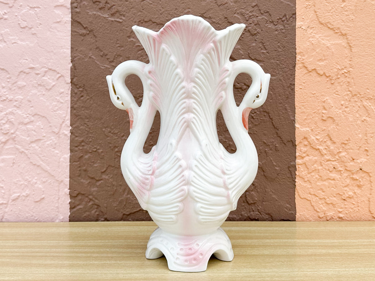 1950s Swan Life Vase