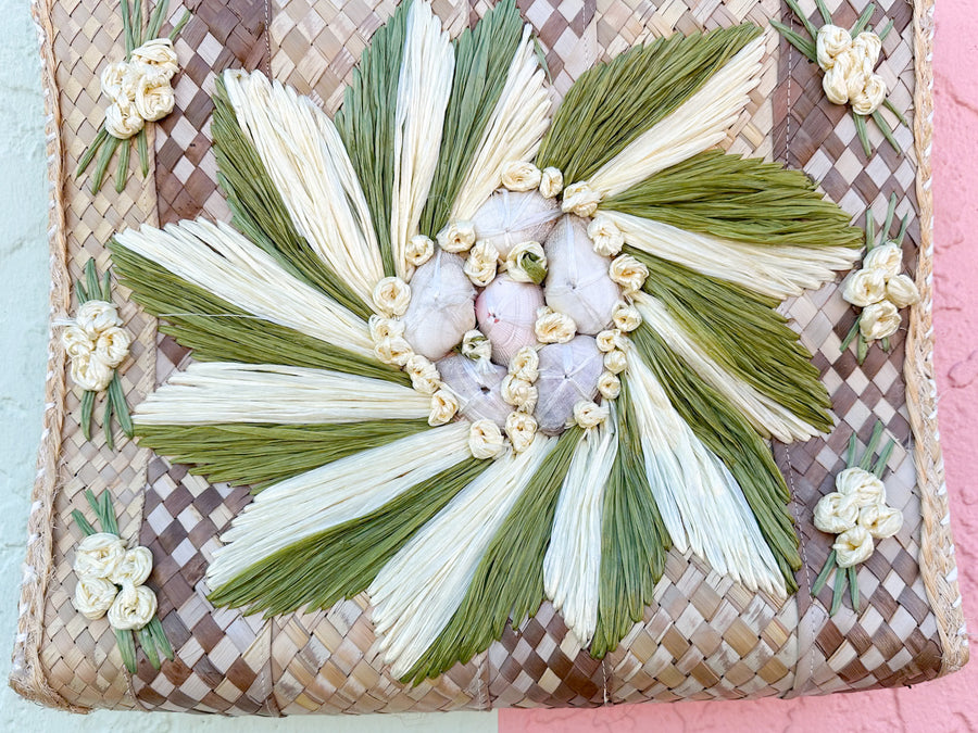 Island Chic Shell Beach Bag